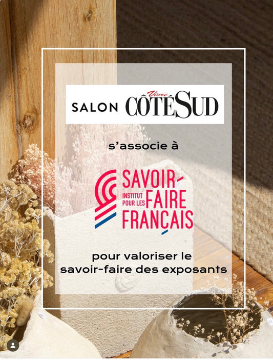 FIBR.STUDIO sélectionné par l’Institut pour les Savoir-Faire Français au salon Vivre Côté Sud