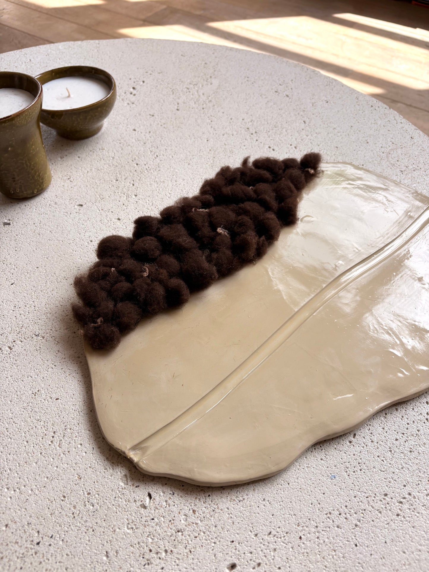 ORGANIC . L . Beige sculpté