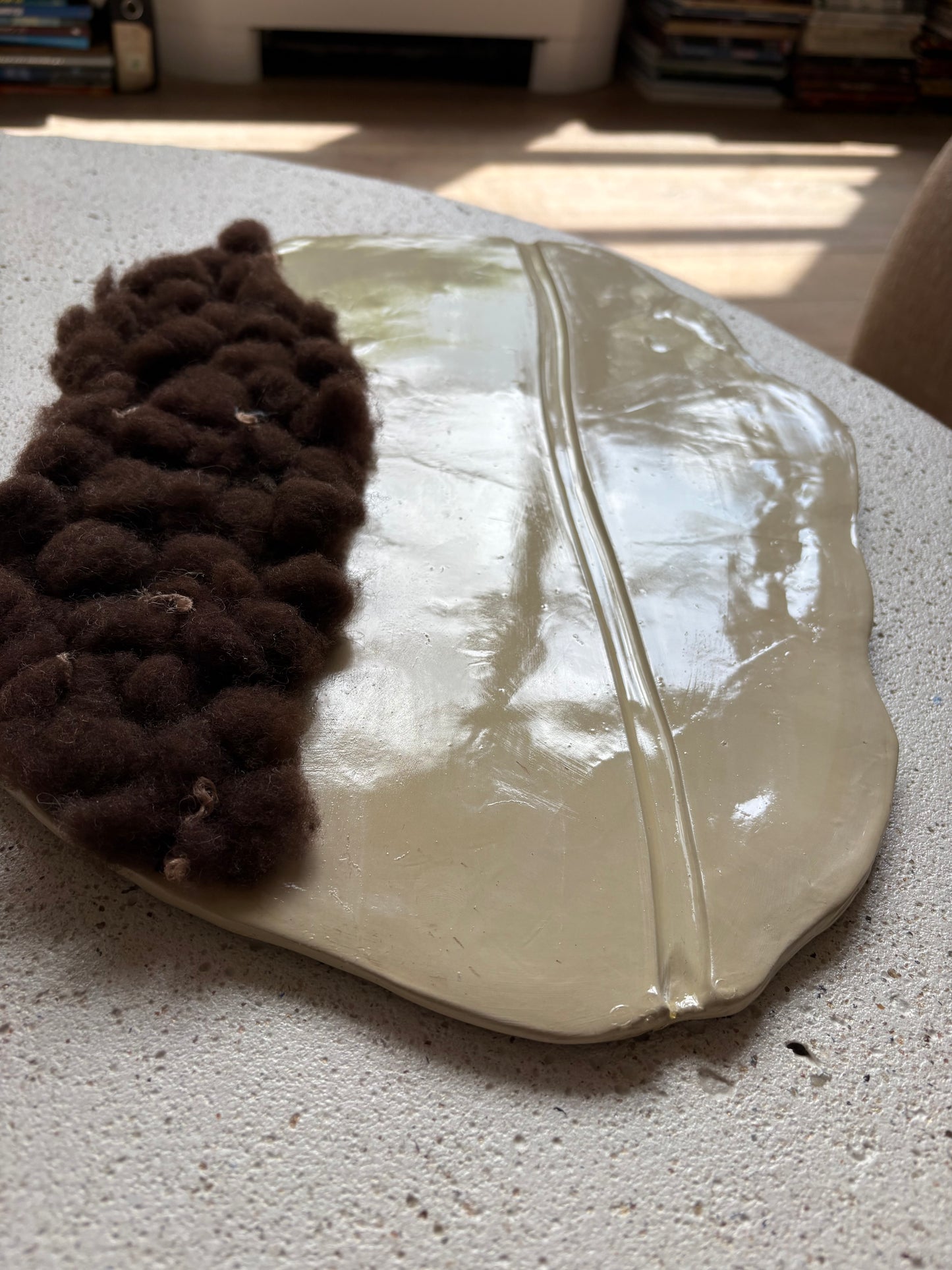 ORGANIC . L . Beige sculpté
